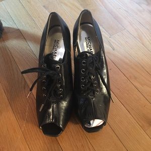 Michael Kors Lace Up Shooties